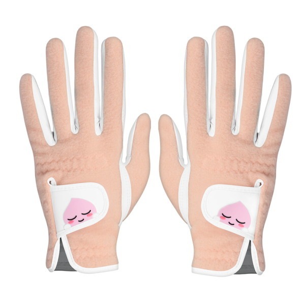 ゴルフ アピーチ 羊皮 冬 女性用 両手 ゴルフ手袋 5,306円