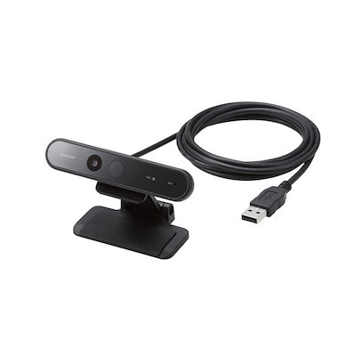 他サイト： WEBカメラ PCカメラ 200万画素 マイク内蔵 Windows Hello 顔認証 ブラック UCAM-CF20FBBKの商品画像