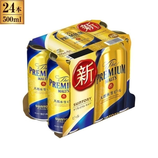 プレミアムモルツ 500mlx6x4 メーカー直送