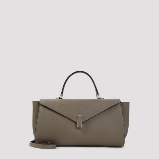 VALEXTRA Women Shoulder Bags WBES0096010LOC99 MK KHAKI