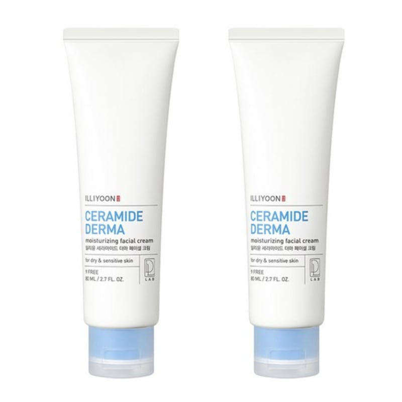 [1+1] セラミドダーマ 保湿フェイシャルクリーム80ml+80ml / 韓国コスメ