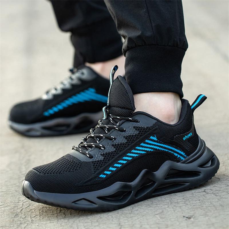 【急速出荷!】安全靴スニーカーメンズレディース男女兼用鋼l先芯入れ軽量耐摩耗登山ブーツミリタリーブーツ通気性踏み抜き防止作業靴衝撃吸収作業着