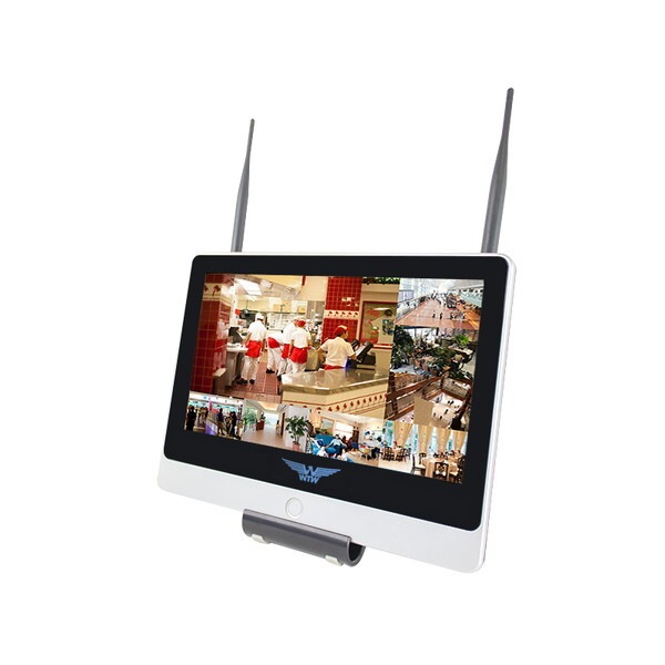 塚本無線 WTW-EG2616WHAX-4TB EAGLEシリーズ録画機 12.5インチディスプレイ一体型ネットワークビデオレコーダー (Wi-Fi NVR)