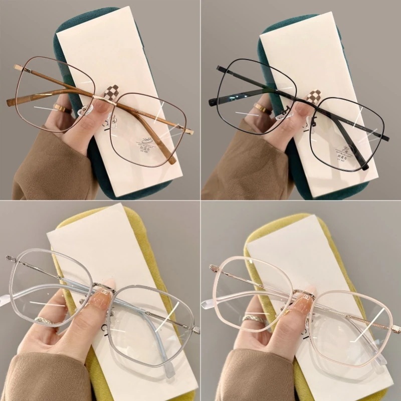 メガネ 度あり めがね度入り 眼鏡 近視 男女兼用 度付き メガネケース メガネ拭き ラウンド 軽量 薄型 韓国メガネ 丸メガネ ブルーライトカット レディース メンズ おしゃれ かわいい 遠視 乱視 12,790円