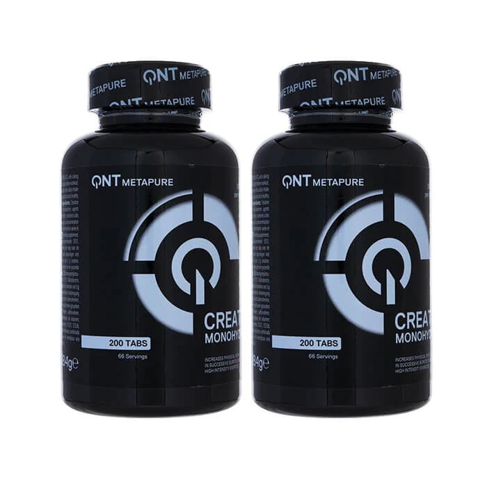 QNT アドバーンストフォーミュラー クレアチン 3000mg 200錠 2本 海外発送