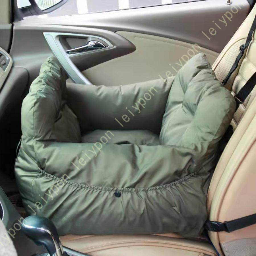 新品（アクティブ中）ペットベッド ドライブボックス 大型犬 柴犬用ドライブベッド 飛び出し防止 車酔い防止 水洗い可能 お出かけ用品 小型犬 中型犬 車用 ペットシートsopep店