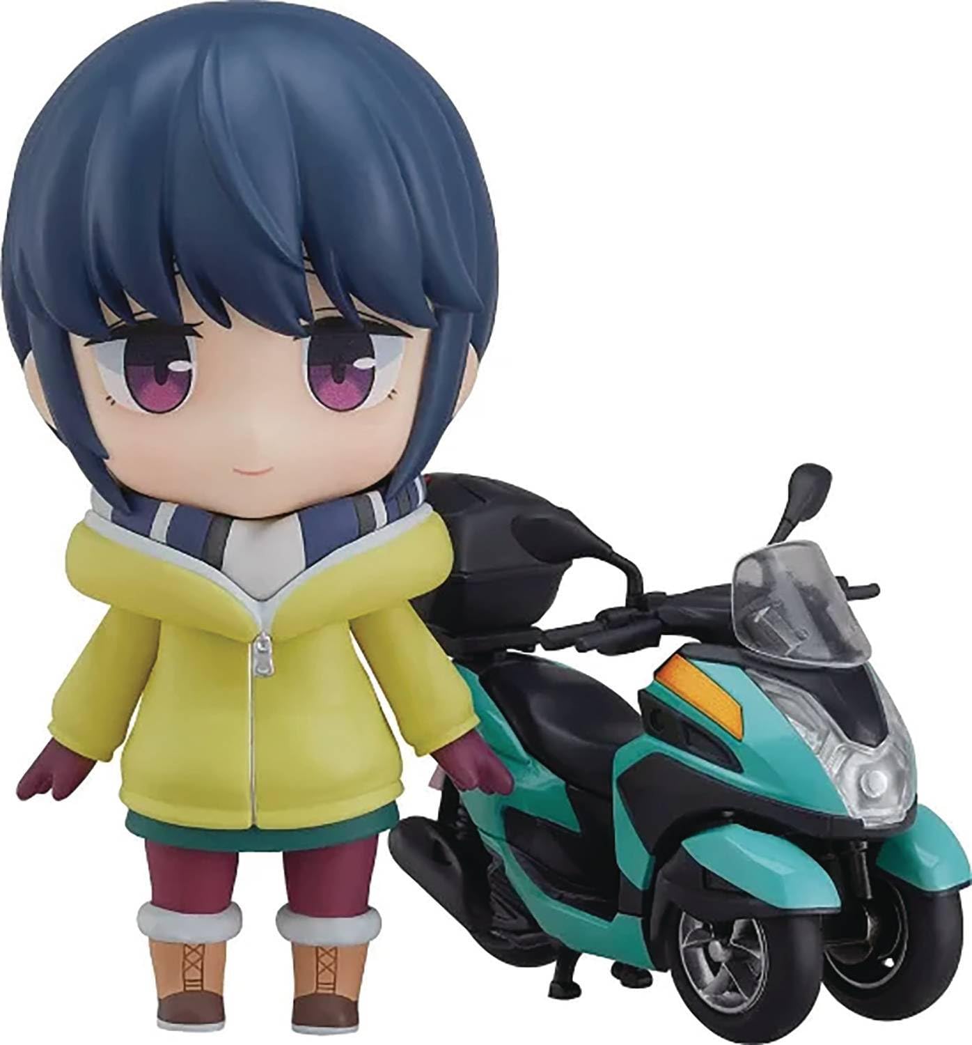 ねんどろいど ゆるキャン 志摩リン 三輪バイクVer. ノンスケール プラスチック製 塗装済み可動フィギュア G12909