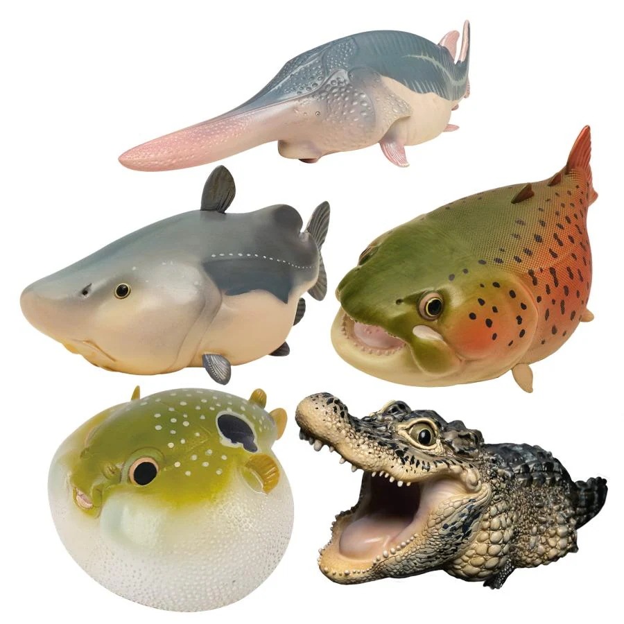 動物惑星 第3弾 チョウコウイトウ ヨウスコウアリゲーター 全5種 海洋動物 リアル フィギュア プラモデル プレミアム リアル オリジナル 模型 プレゼント