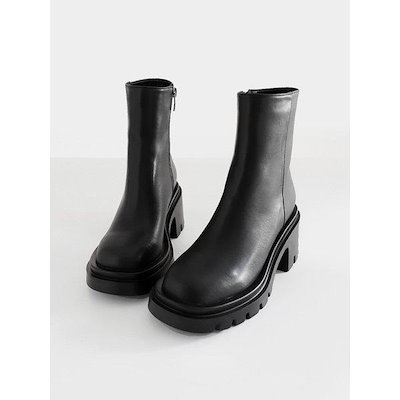 インテンス 女性 クラシック モールド アンクルブーツ 8cm LCWA80I24V