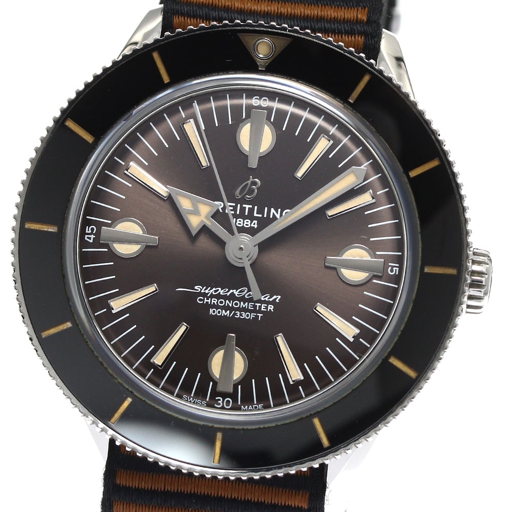 ブライトリング BREITLING A10370 スーパーオーシャン ヘリテージ57 アウターノウン 自動巻き メンズ _890475【中古】