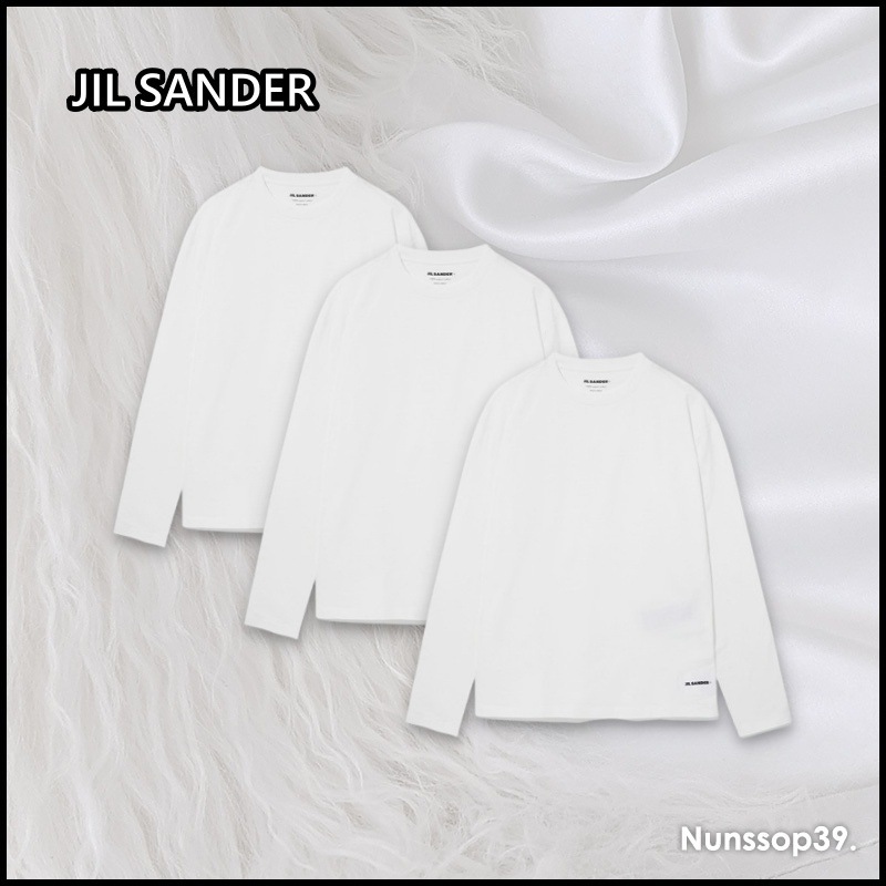 JIL SANDER J47GC0002 J45048 100 ロゴ Tシャツ 3枚 SET