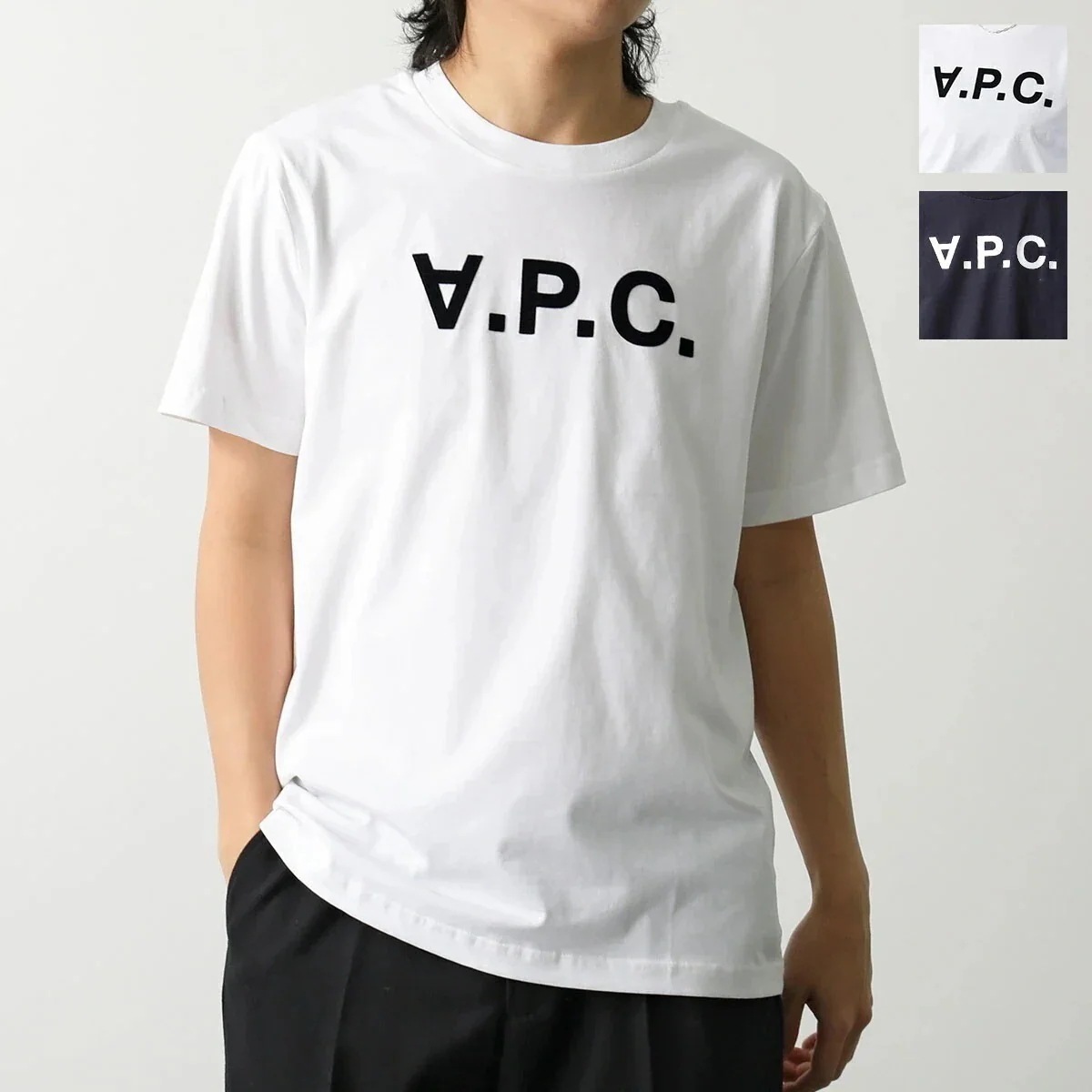 APC A.P.C. アーペーセー Tシャツ Standard Grand VPC COHBM M26384 メンズ 半袖 カットソー コットン クルーネック