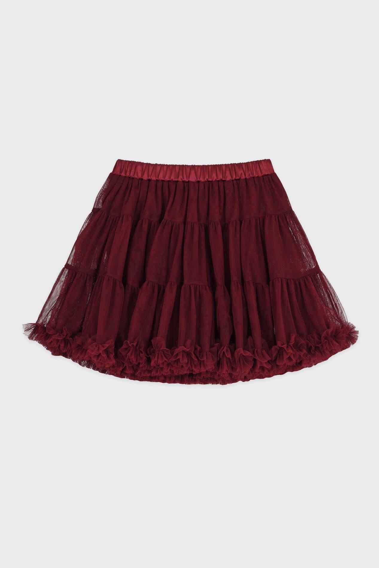 【SINOON】 TUTE SKIRT : WINE