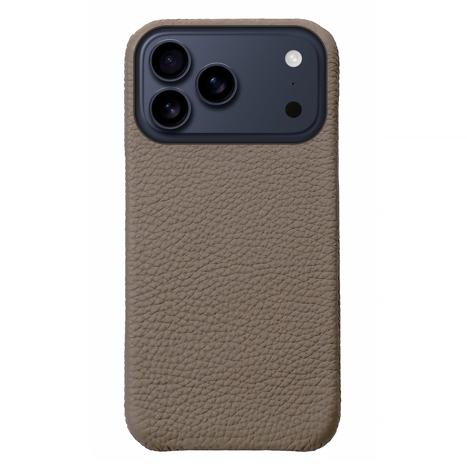ABBI SIGNATURE iPhone 17 Pro Max 用 ケース 日本製 ドイツ本革 シュランケンカーフレザー [ MagSafe対応バックカバー 最高ランクアルペン牛革 高耐久 革職人ハ