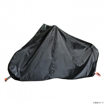 リード工業　OXバイクカバー　ブラック　BZ-956A　L（全長201～215cm）