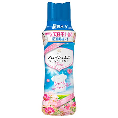 他サイト： Lenor レノア ハピネス アロマジュエル 香り付け専用ビーズ おひさまフローラル 本体 420mLの商品画像