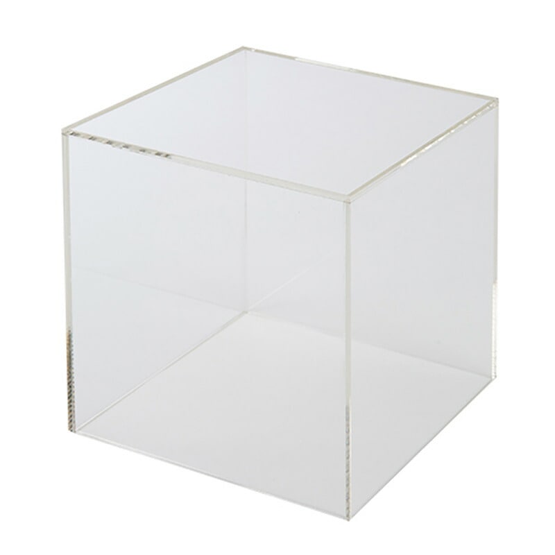 （まとめ買い）アクリルボックス 5面体 25cm角 AB-250 [x3]
