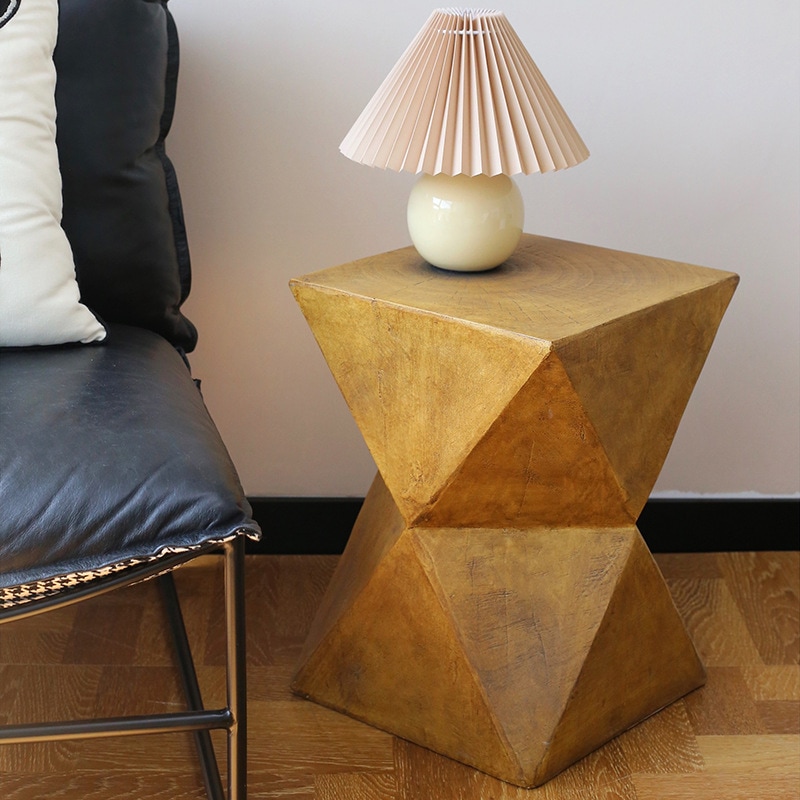 サイドテーブル 木目調 スタイリッシュ 実用的 スツール おしゃれ かわいい インテリア 北欧 スリム コーヒーテーブル ブラック グレー