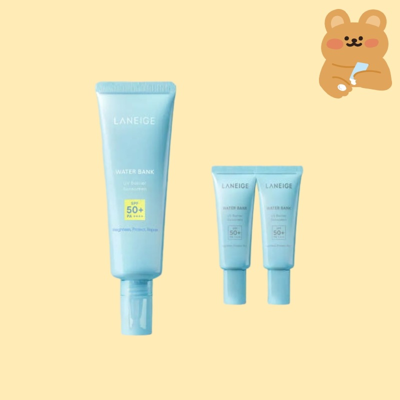 ウォーターバンクユブイベリアサンクリーム 50ml SPF50+ PA++++ (10mlx2ea プレゼント)