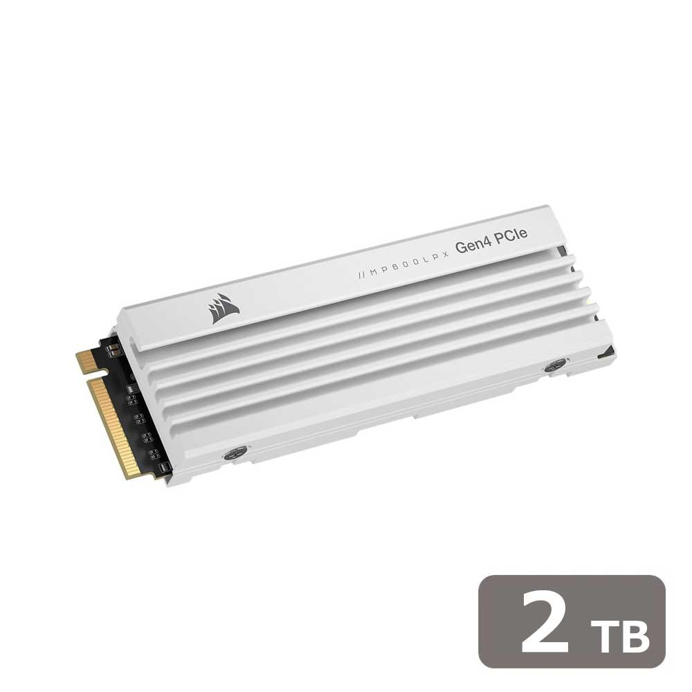 CORSAIRコルセア Corsair Gen4 NVMe M.2 SSD MP600 PRO LPXシリーズ 2TB F2000GBMP600PLPW