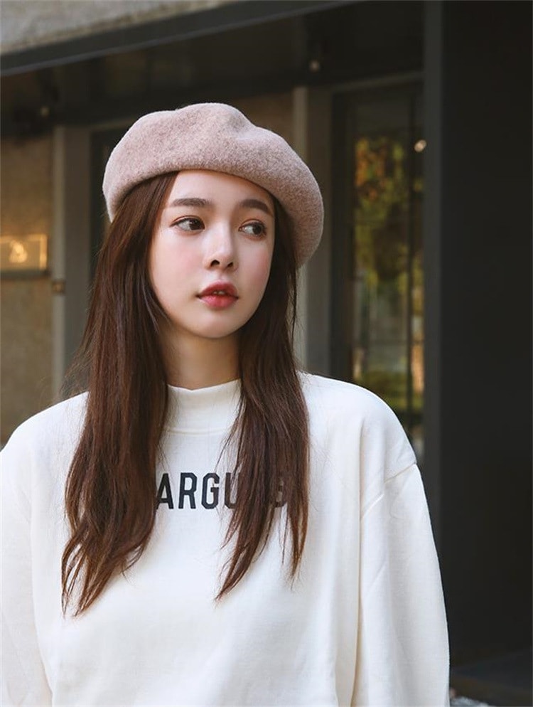 激安セール ベレー帽 弾力性 きのこ 画家の帽子 弾力性のある頭囲 カボチャの帽子