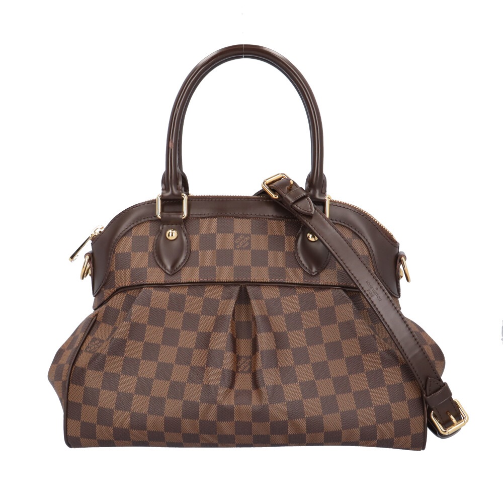ルイヴィトン トレヴィPM ダミエ ショルダーバッグ ダミエキャンバス N51997 ブラウン LOUIS VUITTON 中古 90,750円