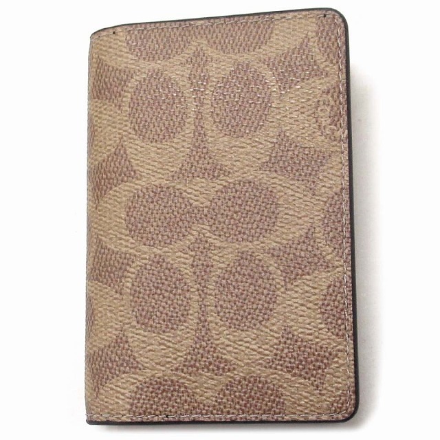 コーチ 財布 COACH アウトレット シグネチャー IDウォレット 名刺入れ カードケース メンズ CW367 NRX