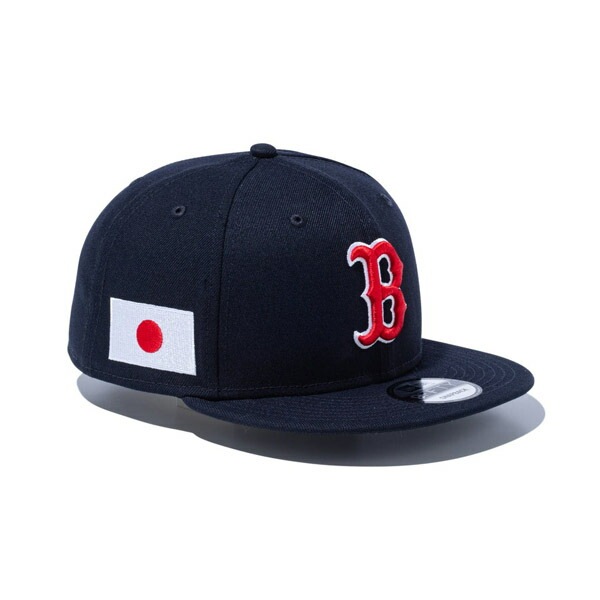 NEWERA ニューエラ 9FIFTY MLB Japan Flag ボストン・レッドソックス ネイビー キャップ 帽子 スナップバック サイズ調節可能 小物 送料無料 国内正規品 正規取扱 6,600円