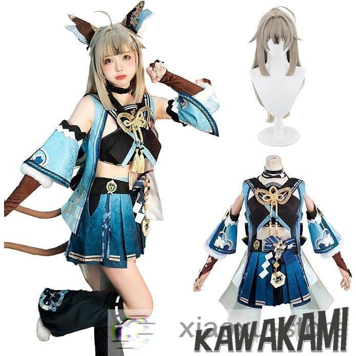 原神 コスプレ 綺良々 コスプレ 衣装 ウィッグ 靴 追加可
