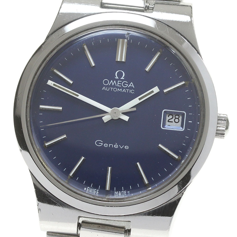 オメガ OMEGA 166.0173/366.0832 ジュネーブ デイト Cal.1012 自動巻き メンズ _860570【中古】