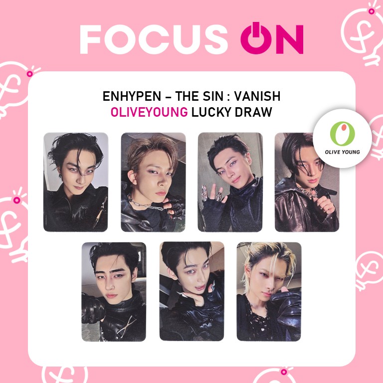 新品未開封ENHYPEN THE SIN 7種×5セット　ユニバ特典トレカ付 ENHYPEN THE SIN:VANISH UMS ユニバ特典 トレカ コンプ - メルカリ