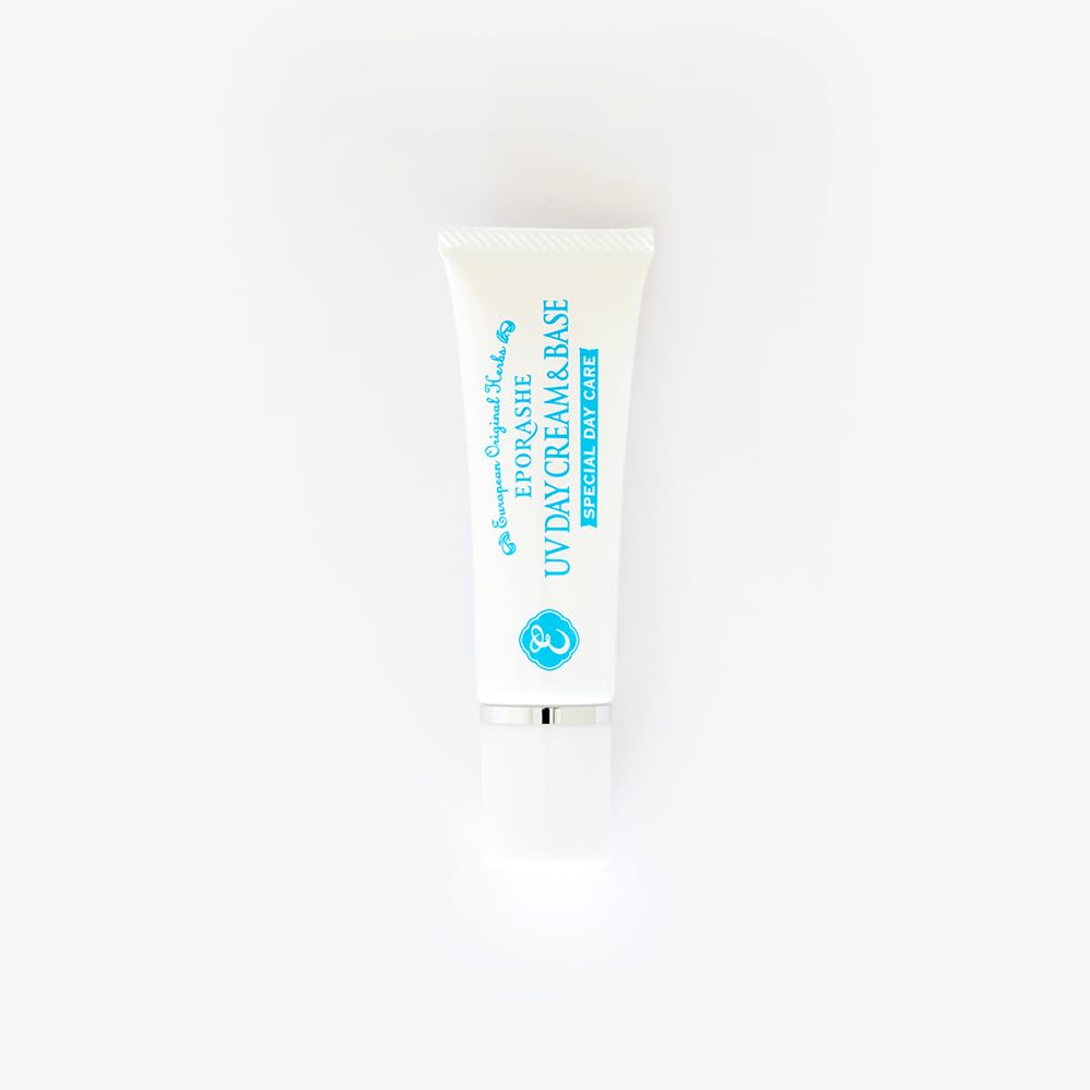 EPORASHE カラーＵＶ＆ベース 30g SPF50＋ PA＋＋＋ 痒くならない 無添加 UV化粧下地 天然顔料で色付け タール系色素不使用 12種類の天然潤い成分配合 美容液のようなUVクリーム