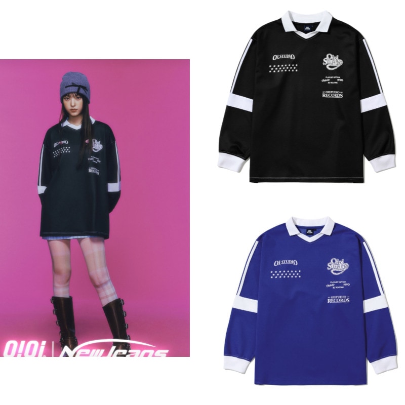 【O!Oi x NewJeans】ジャージTシャツ