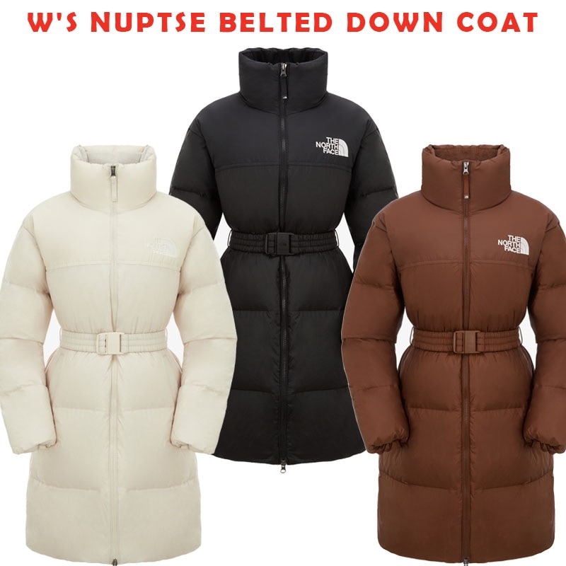 韓国正規品保証 関税負担なし NC1DQ85A NUPTSE BELTED DOWN COAT RDS DOWN デイリー 基本 着装 男子 女子 人気 韓国 ファッション 男女共用 アウト