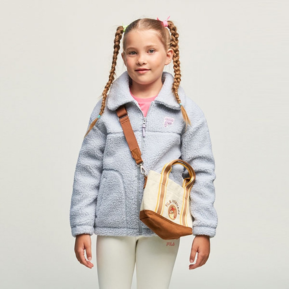 (フィラキッズ) キッズビッグカラボアフリース (FK2PLE3110F_LBU)