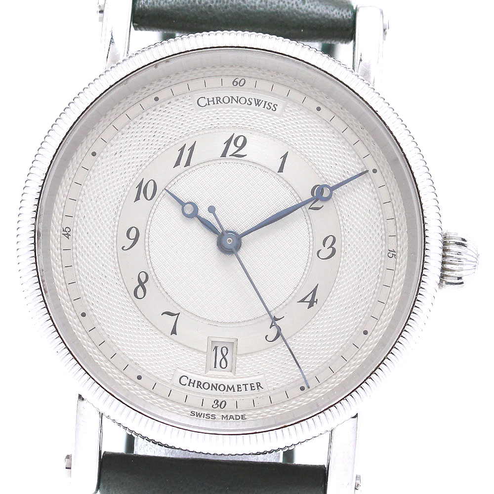 クロノスイス Chronoswiss CH2823 カイロス デイト 自動巻き メンズ _839872【中古】