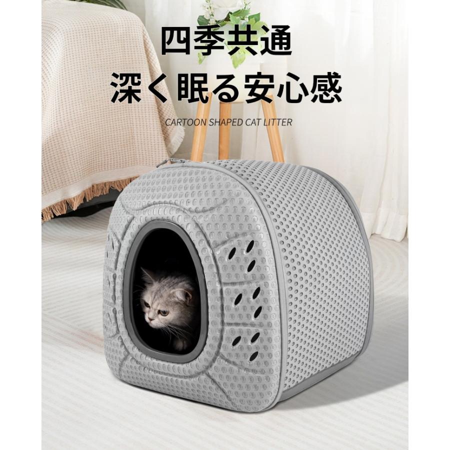 冬の新作猫ハウス 猫小屋 屋外 犬小屋 防水 ペット キャットハウス 野良猫犬 屋外キャビンシェルター 折りたたみ式 暖かい 防寒 防水 防風 猫の家テント 猫用品 冬用
