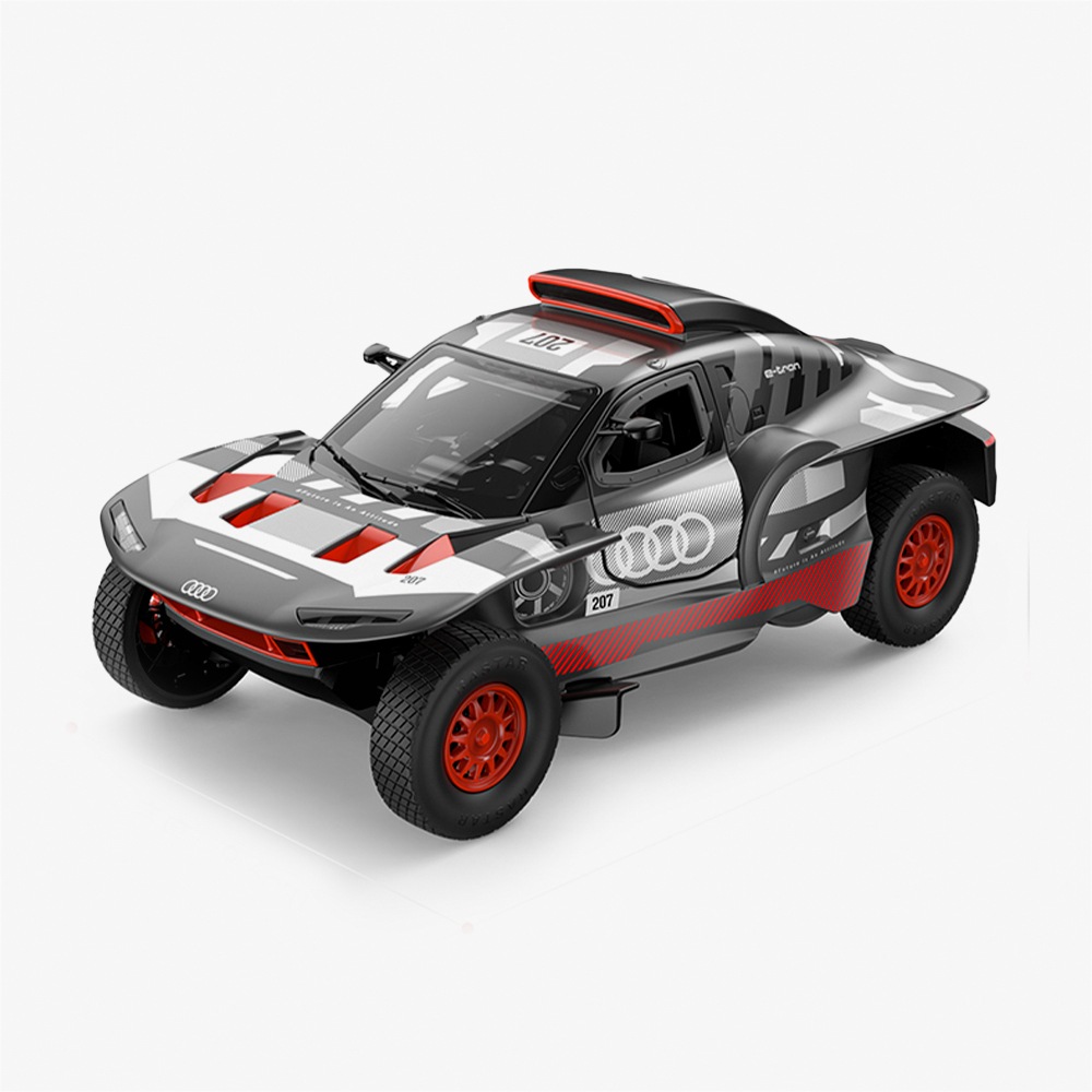 ラスター·アウディ·RS Qe-tron (1:24 ダイキャスト)