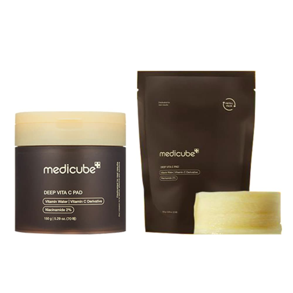 メディキューブ最新製造メディキューブビタミンツリートナーパッド（メディキューブ7日シミパッドジャブティパッド）