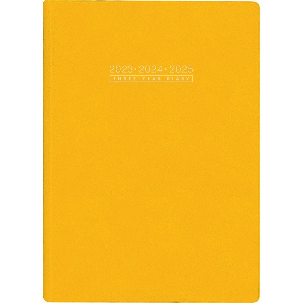 （まとめ買い）高橋書店 2023年版1月始まり No.96 3年卓上日誌 A5判 オレンジ [x3]
