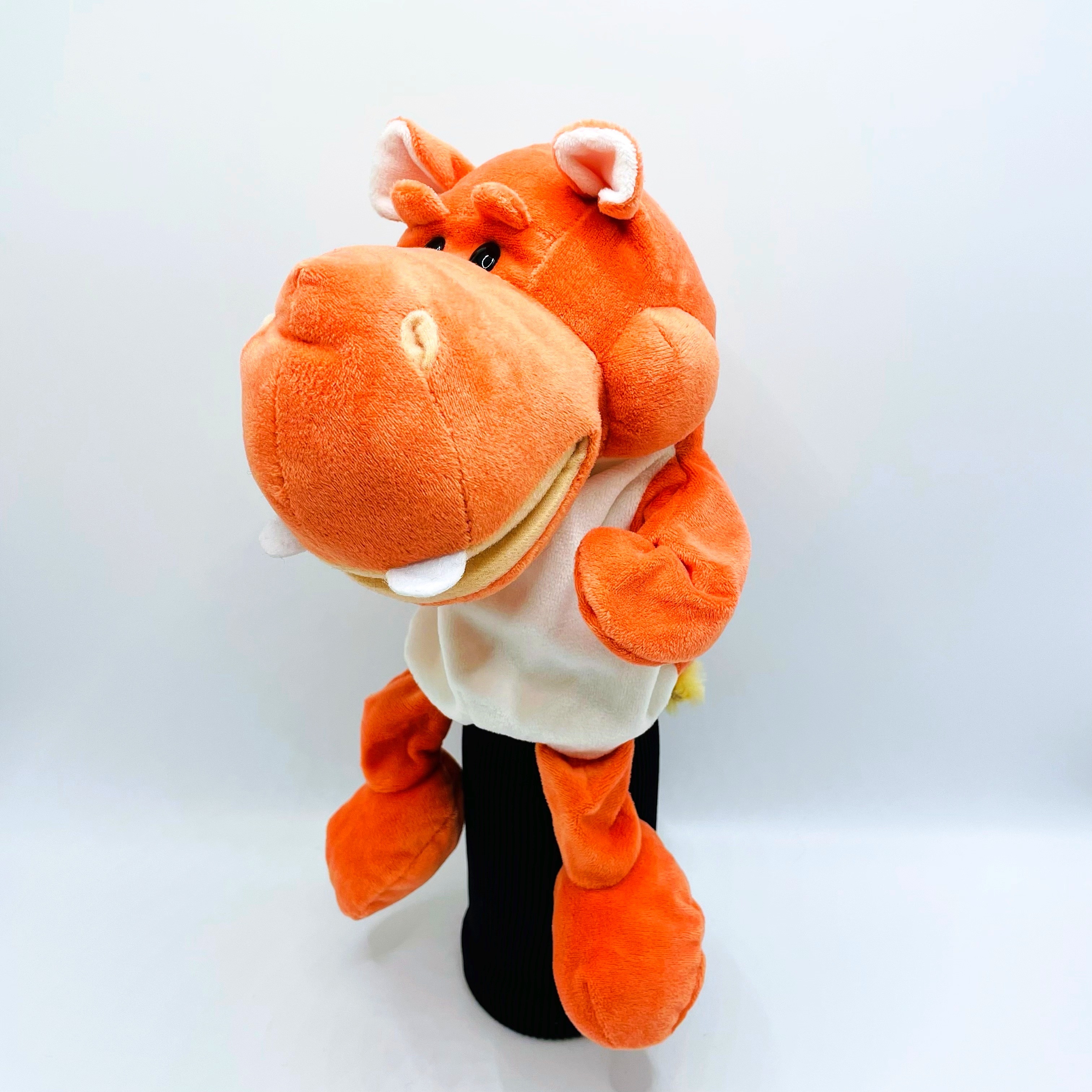 リアルな動物ヘッドゴルフクラブヘッドカバー象・カバ・サイ・羊デザイン伸縮性クロージャー付き460CCドライバー対応耐久性のあるドライバーヘッドケース男女兼用ゴルフアクセサリー（マルチカラー）