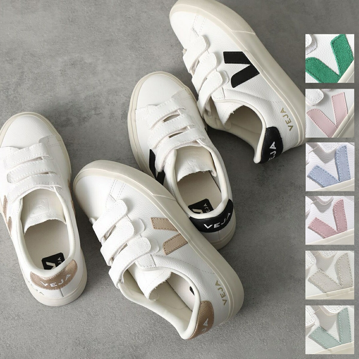 VEJA ヴェジャ スニーカー RECIFE LOGO CHROMEFREE レディース ローカット レザー シューズ 靴 カラー8色