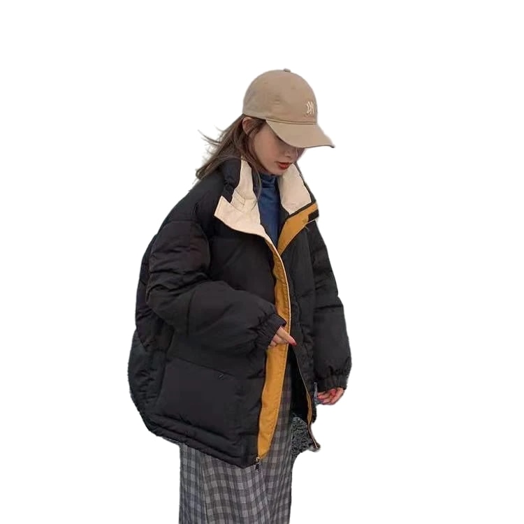 ジャケット レディース ダウン ファー ジャケット ダウンコート ミックス 冬服 中綿 韓国