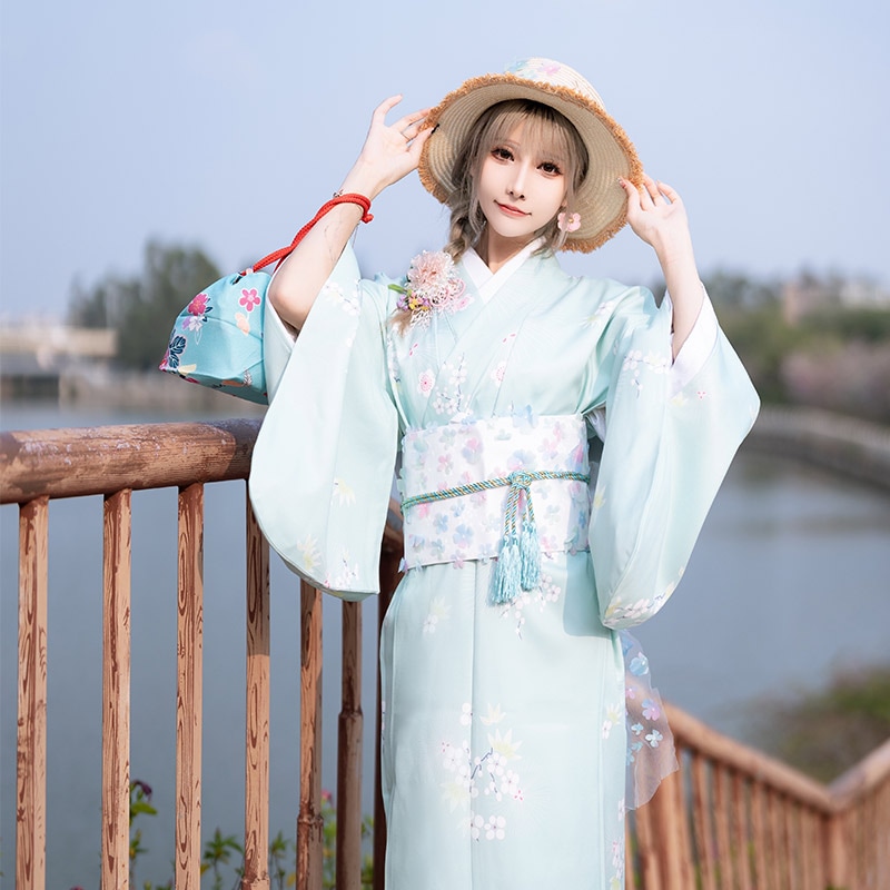 浴衣セット可愛い 着物 正月 女の子 桜 花柄 梅 盆踊り 夏祭り 花火大会 ワンピース 街着 お出かけ ゆかた お稽古 お祭り 文化祭 桜 花見 柔らかい 桃の花 浴衣プレゼン