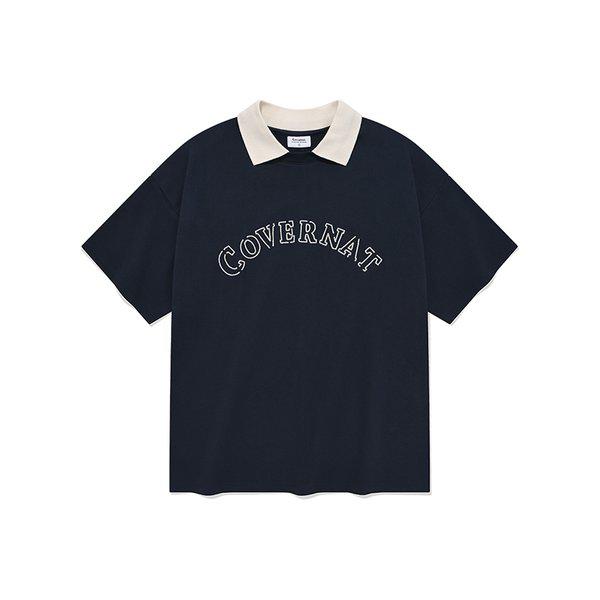 [通常価格: 69,000ウォン] アーチユニフォームTシャツネイビーCO2402ST13NA