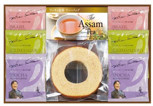 坂井宏行シェフ監修ドリップコーヒー&バウムクーヘンアソート MC-CO