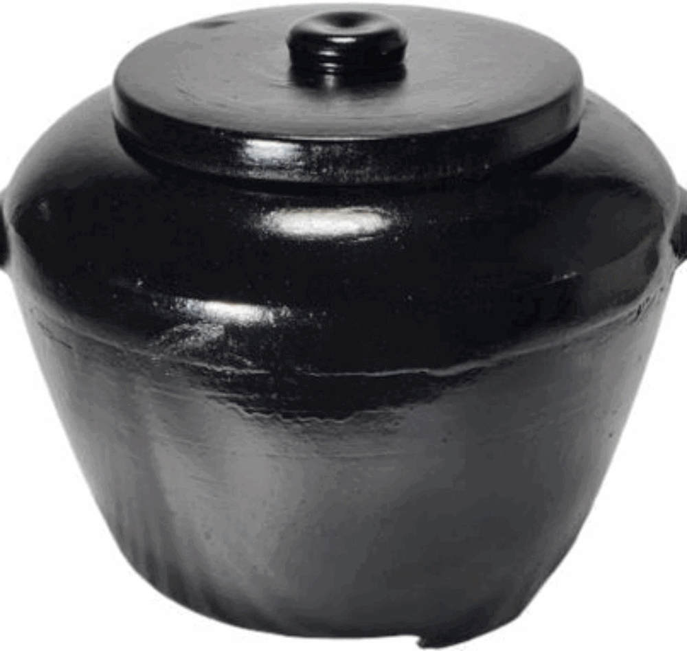 ダルマ火消　大　　（三河焼・陶器・七輪・コンロ・燃焼器具・火消し壺・MH0002-3）