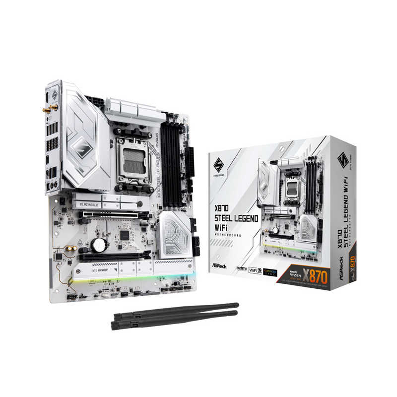 ASROCK　ASRock X870 Steel Legend WiFi　X870SteelLegendWiFi