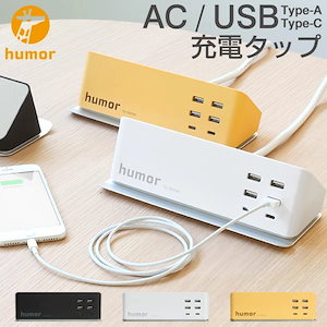 充電器 iphone humor AC USB Type-C usb acアダプター コンセント