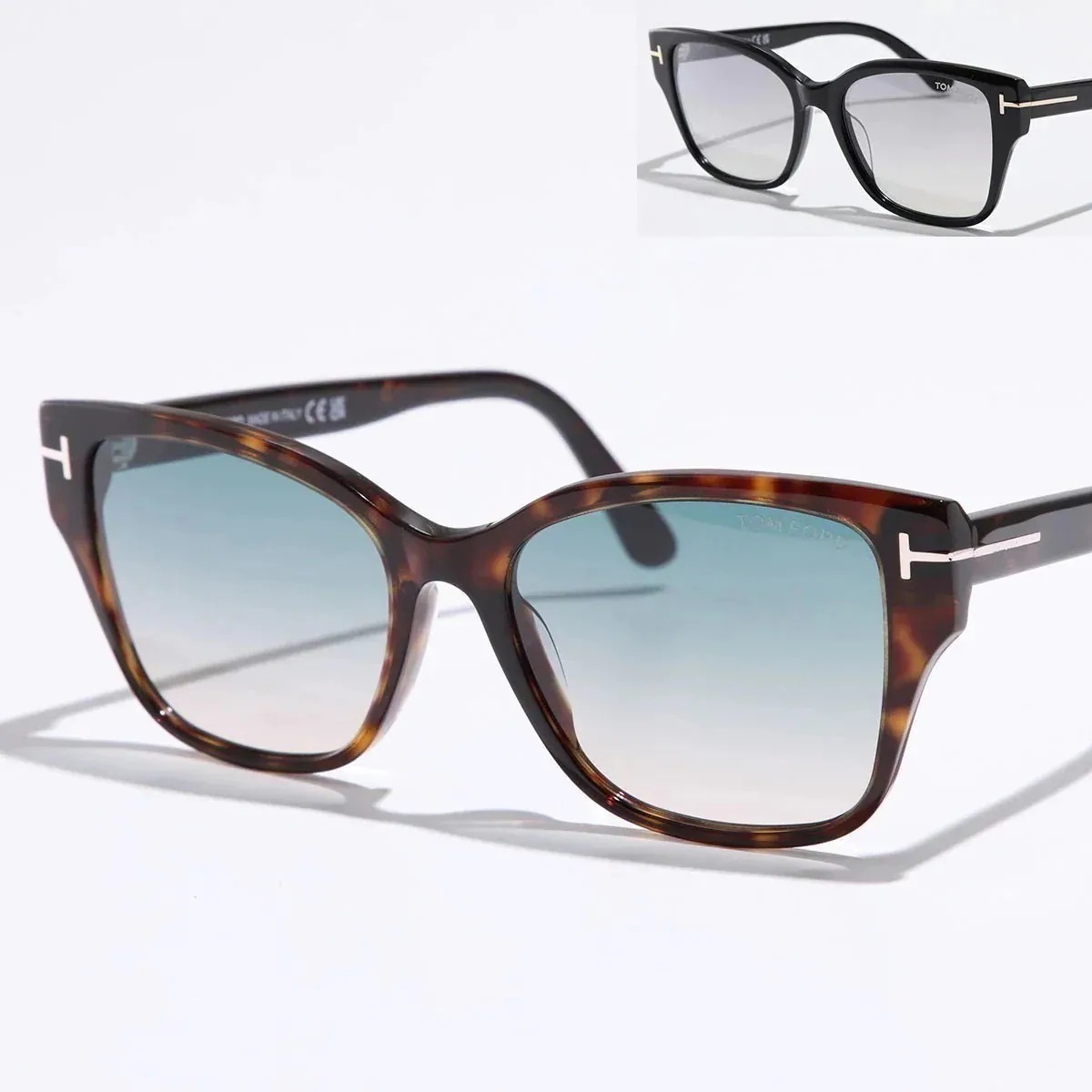 TOM FORD トムフォード サングラス TF1108 FT1108 レディース バタフライ ウェリントン グラデーションカラーレンズ アイウェア カラー2色